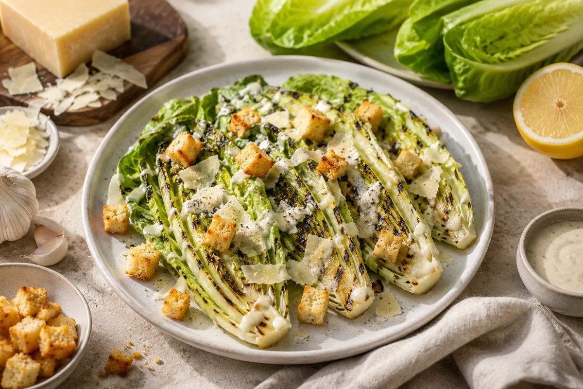 Charred Caesar Salad