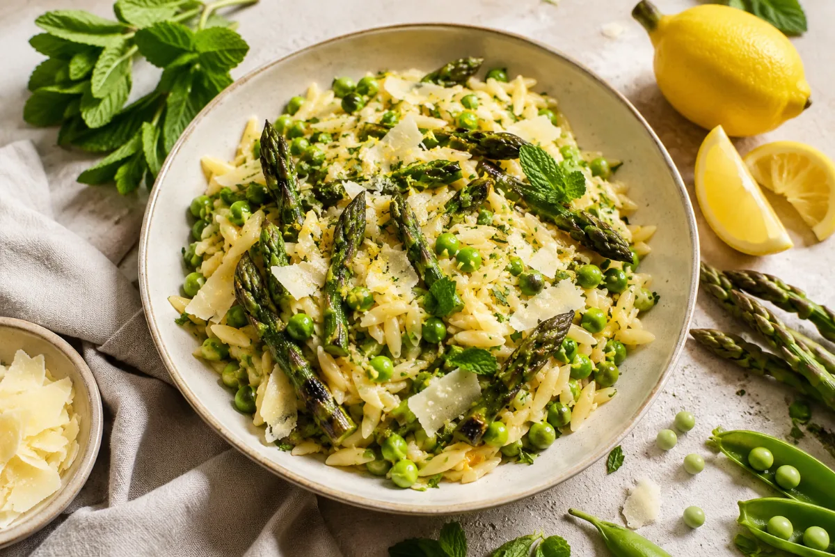 Lemon Orzo Salad