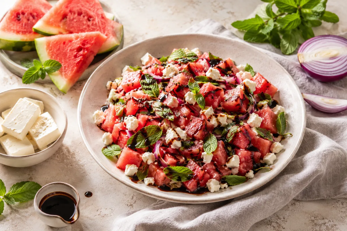 Watermelon Feta Salad